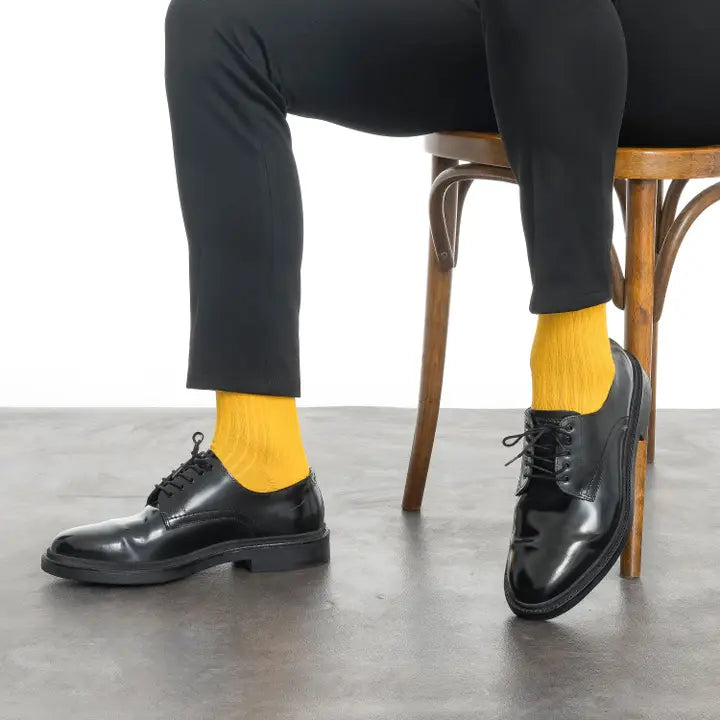 Men’s Bamboo Dress Sock Gift Set – 6-Pair Collection