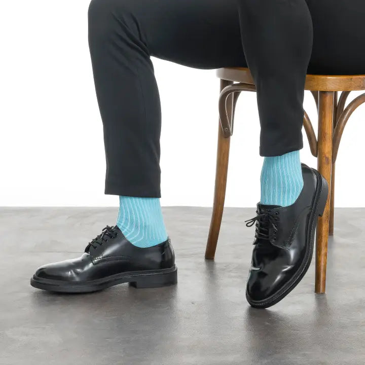 Men’s Bamboo Dress Sock Gift Set – 6-Pair Collection